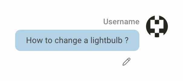 chat LLM edit question