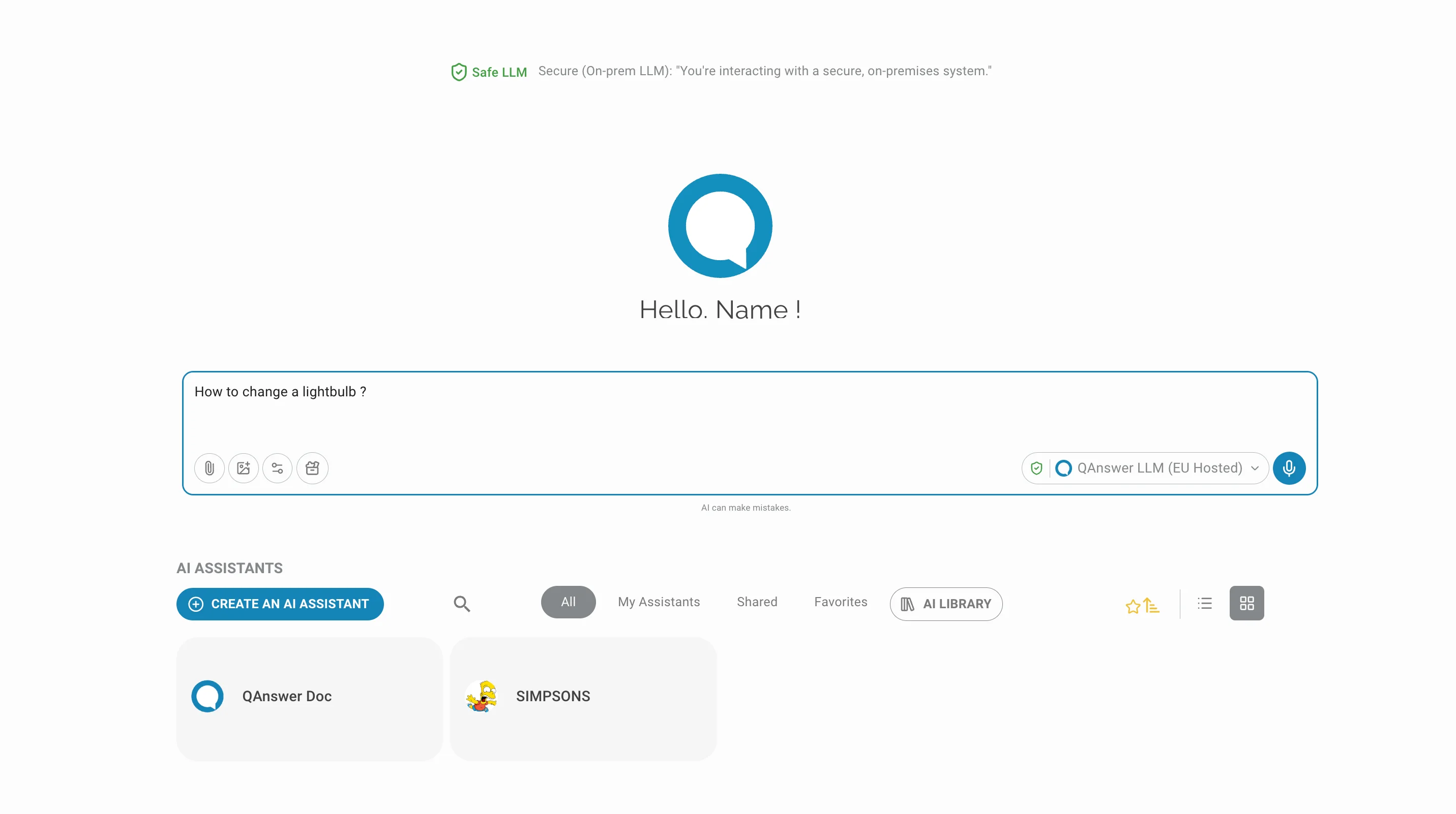chat LLM question