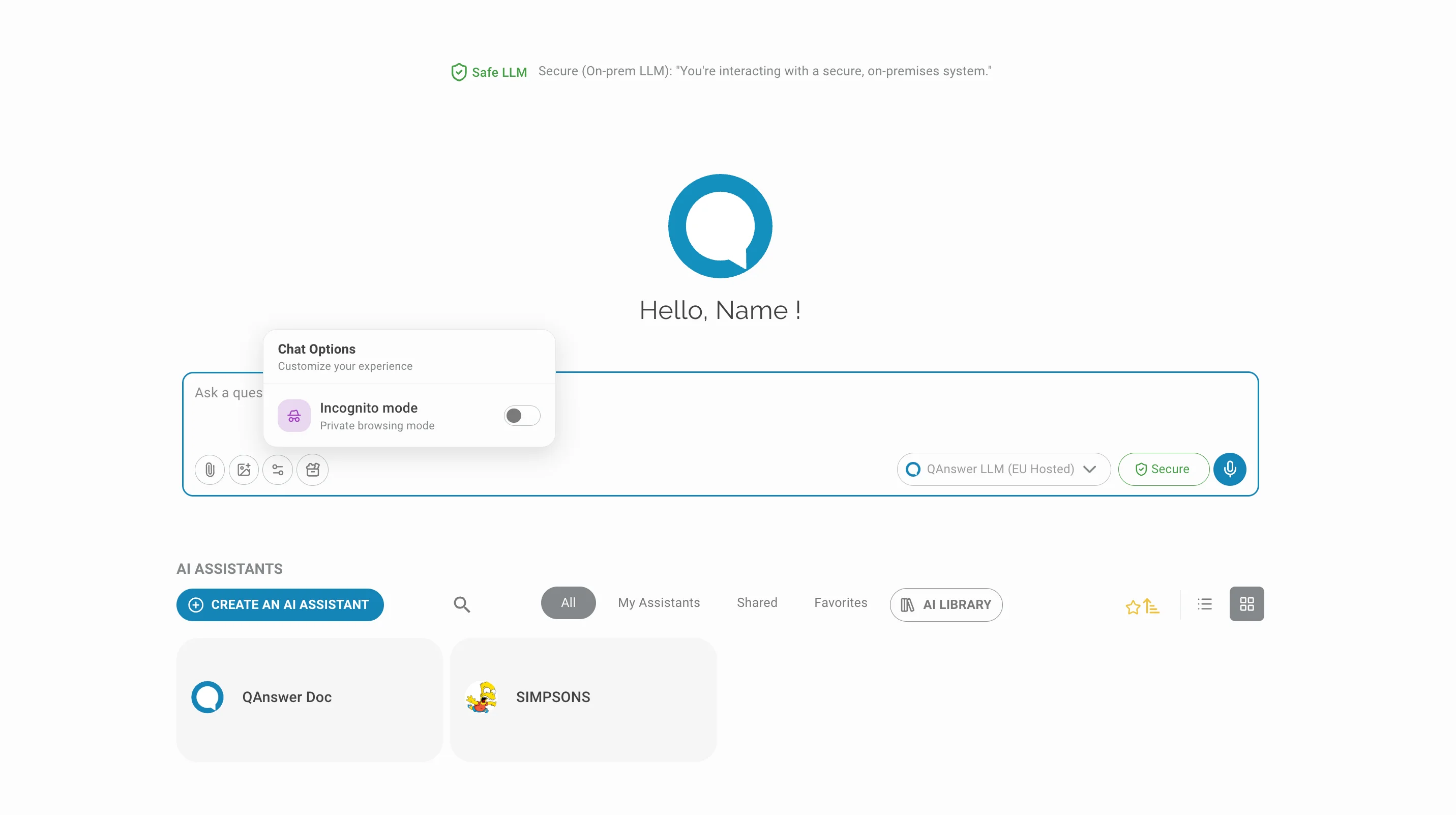 chat LLM options