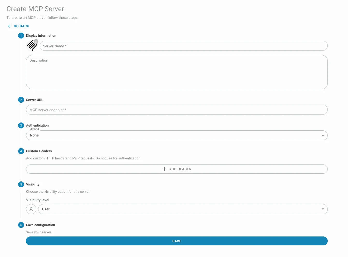 Adding an MCP server