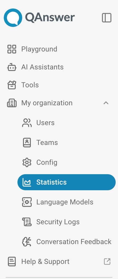 navbar menu