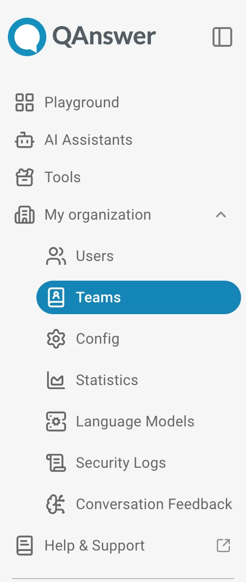 navbar menu