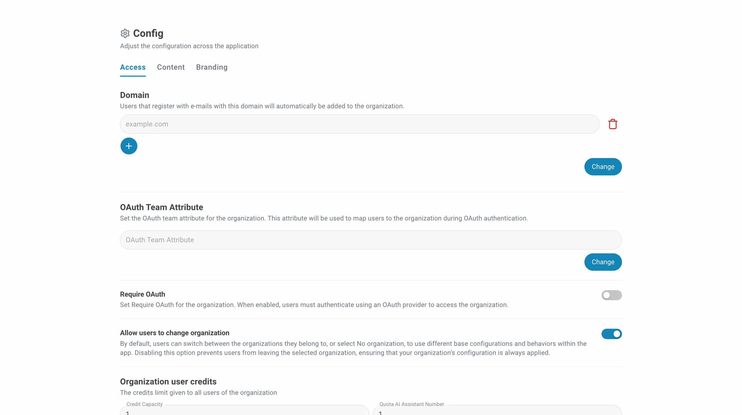 admin config access part 1