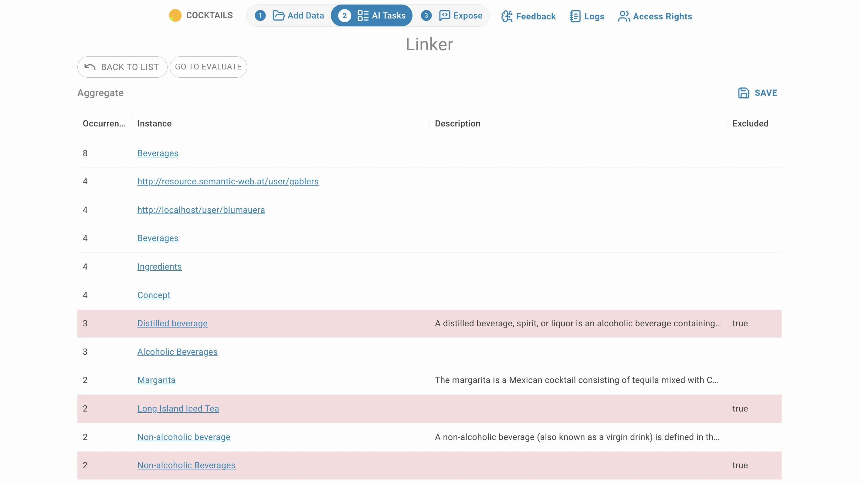linker aggregate