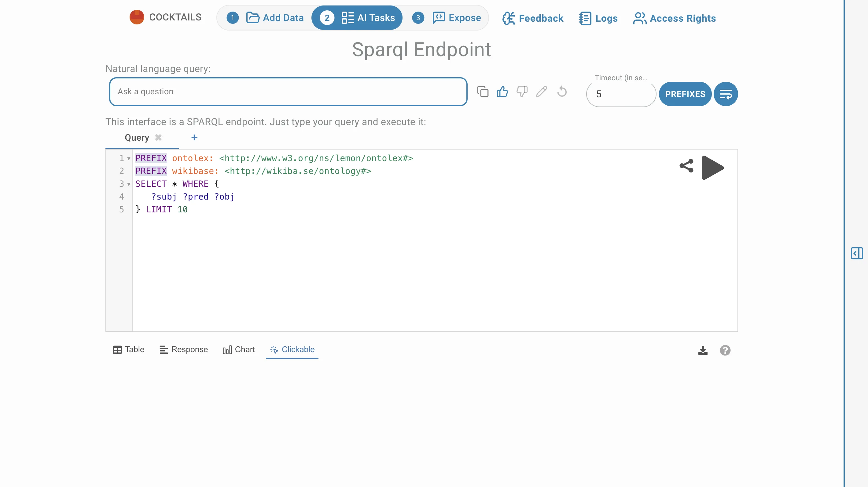 sparql initiation