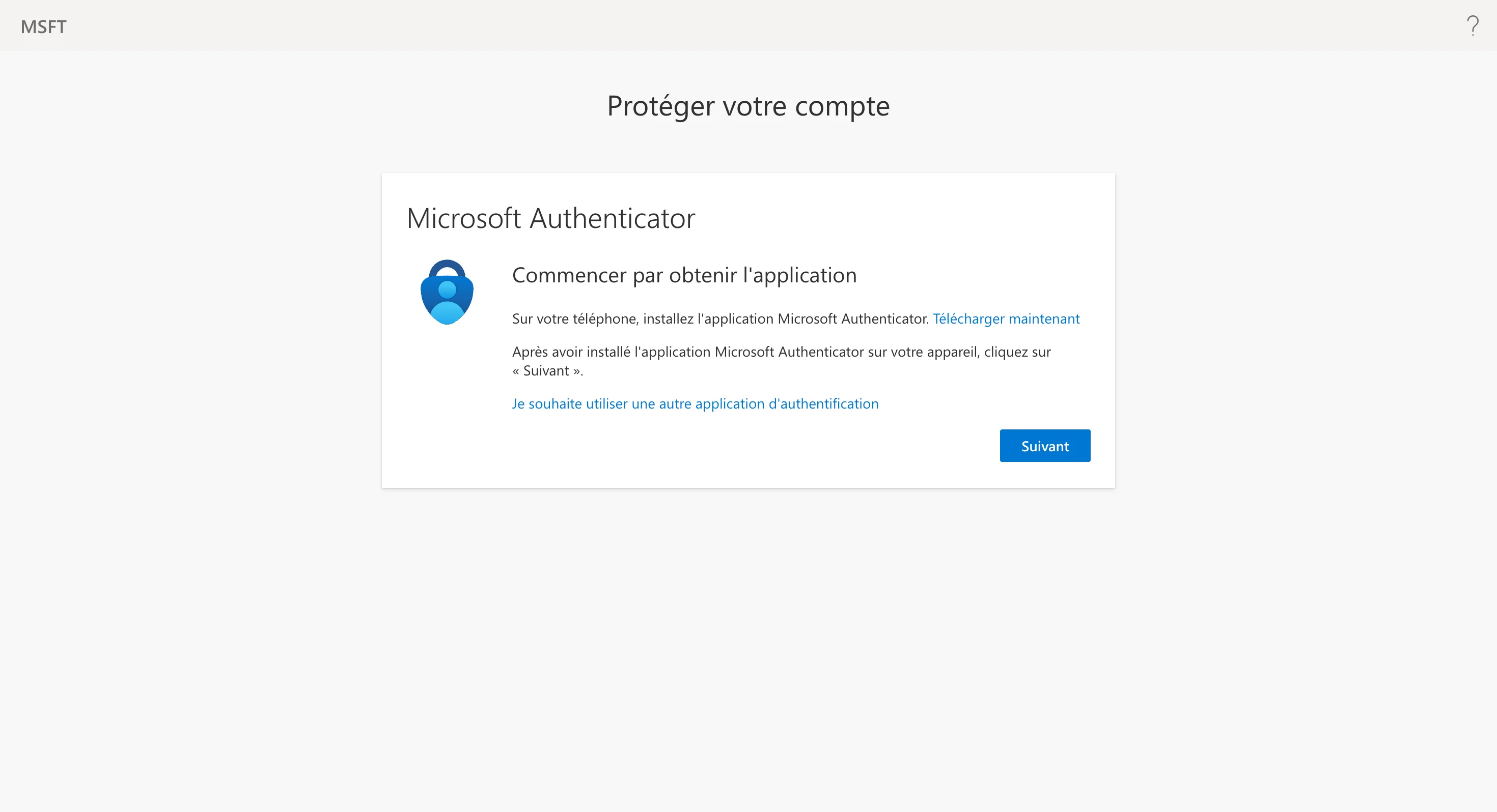 microsoft authenticator init