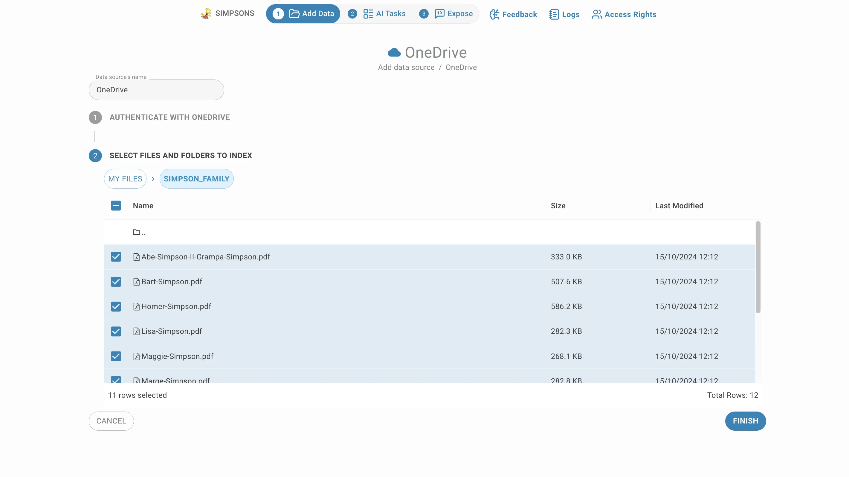 onedrive documents