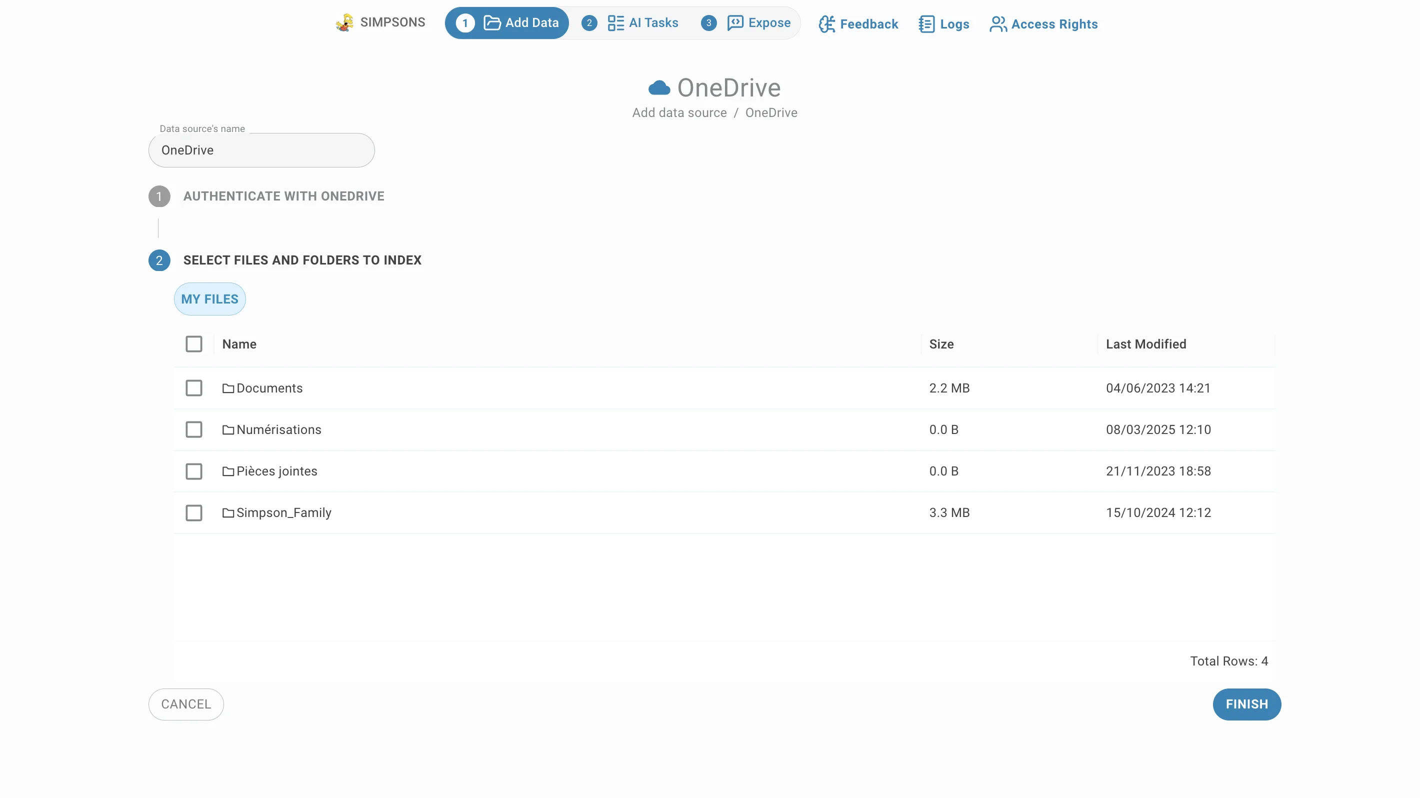 onedrive linked