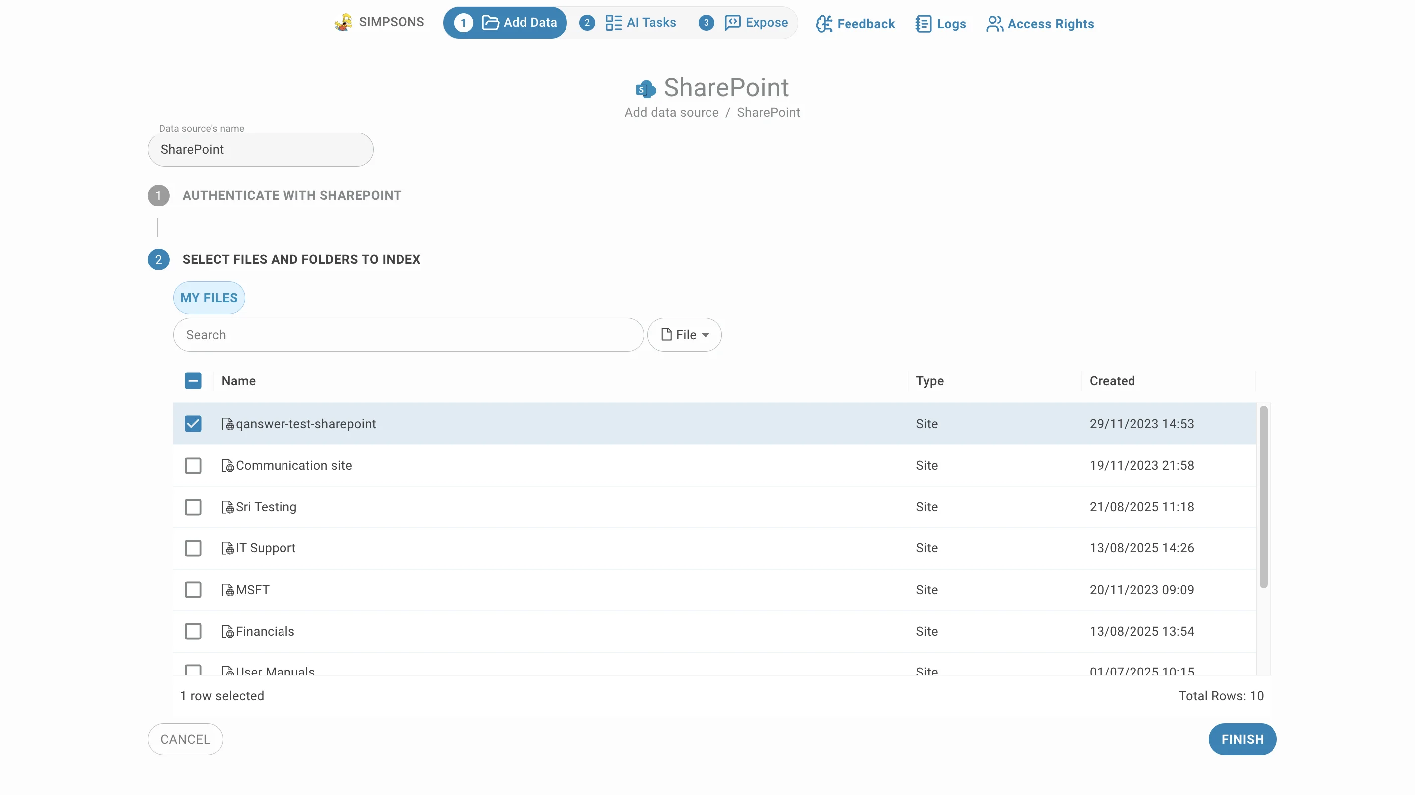 sharepoint documents