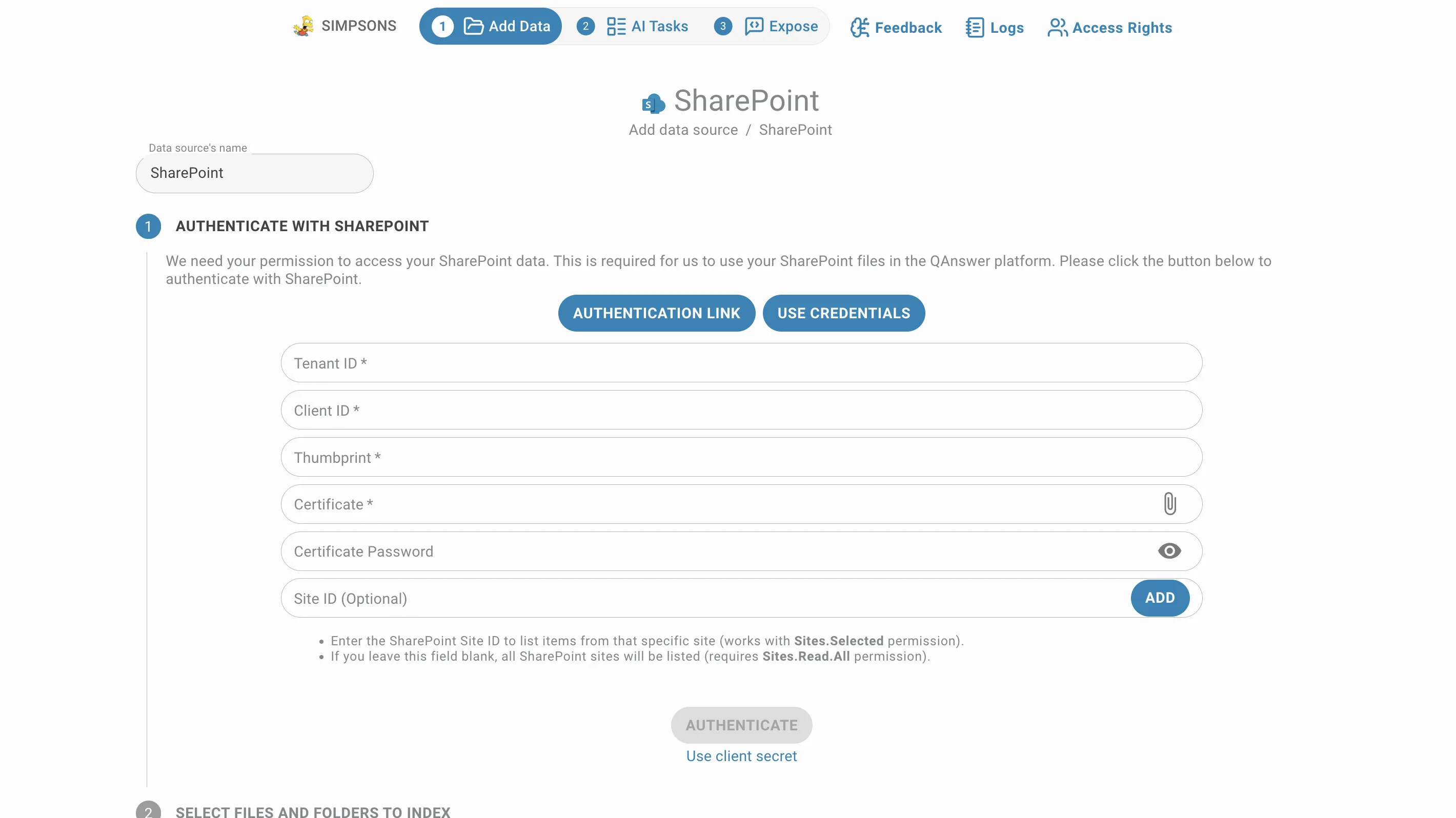 sharepoint connect
