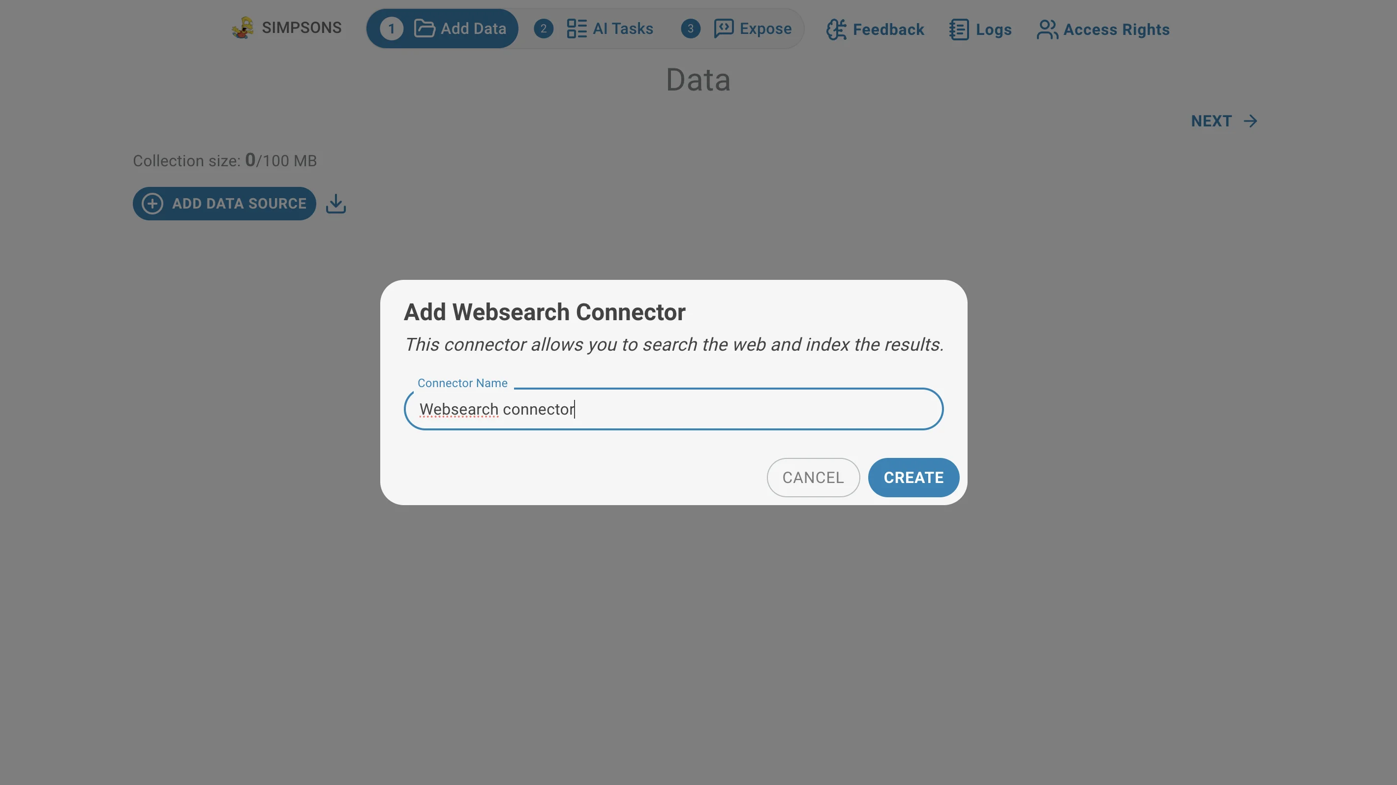 websearch init