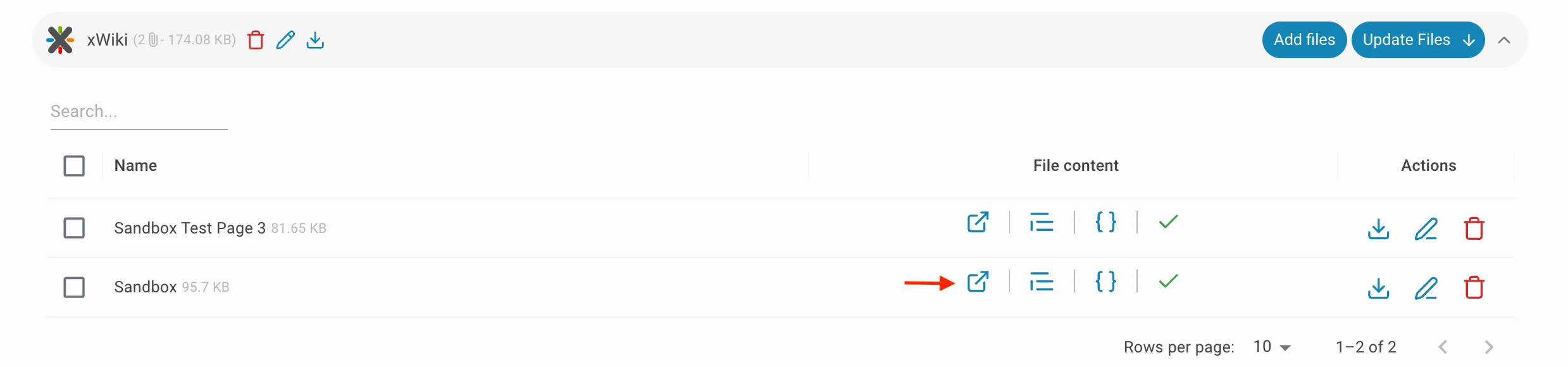 xwiki connector view source