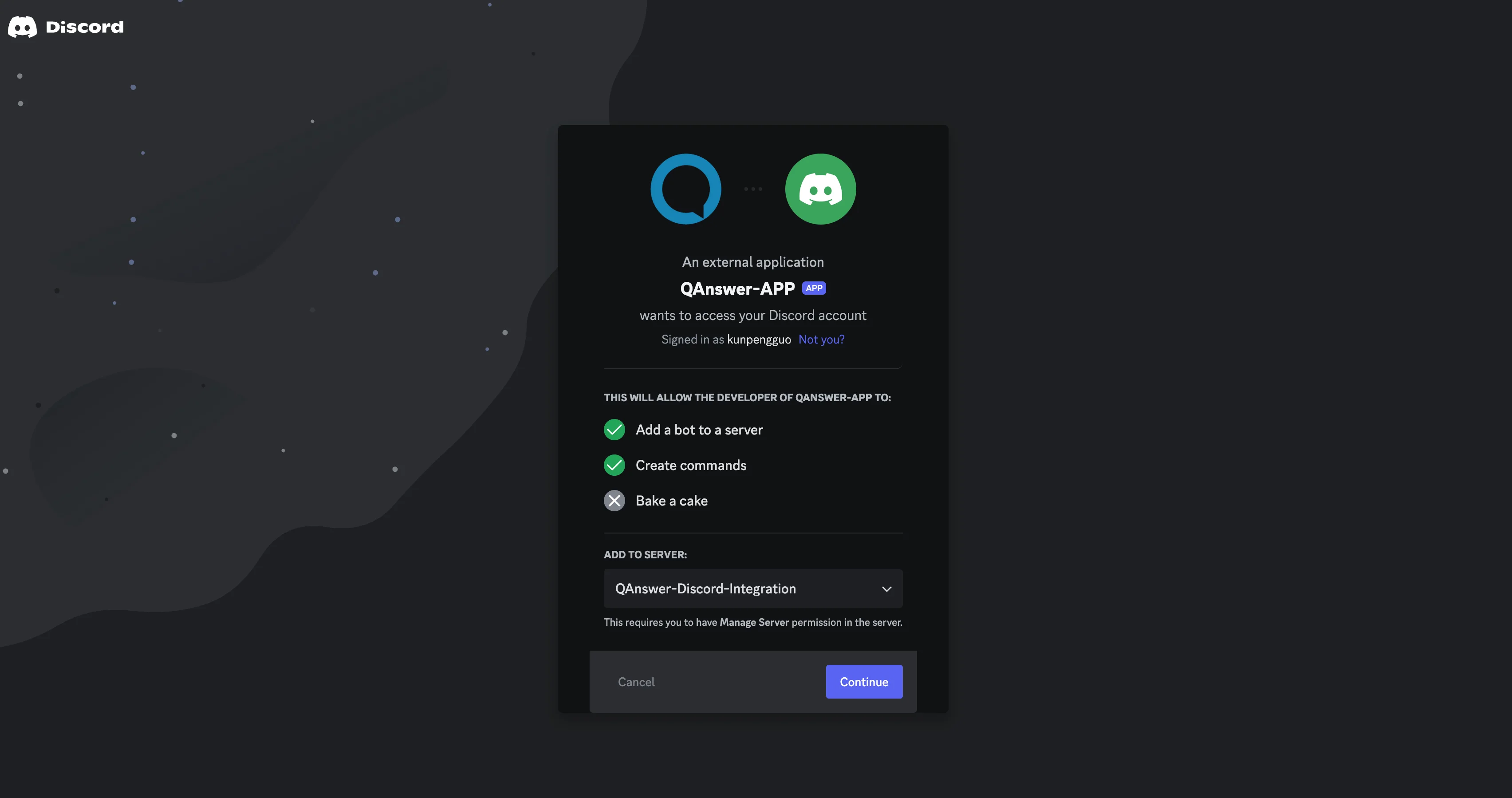 discord OAuth